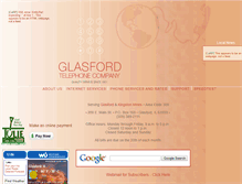 Tablet Screenshot of glastel.net